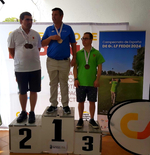 Andrés García,tercero en el Nacional de Golf adaptado.