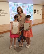 Natalia y Aitana premiadas en un  concurso nacional de dibujo