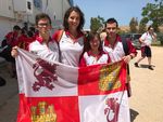 Patricia,Borja,Diego y Silvia en el Nacional de San Fernando en Cádiz 2017