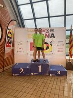 El CD Estela en el nacional de natación.