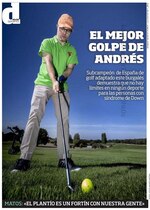 Puntazo en el nacional de golf